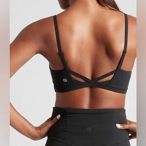 Athleta Elation Bra with Strappy Design size small a-c like new